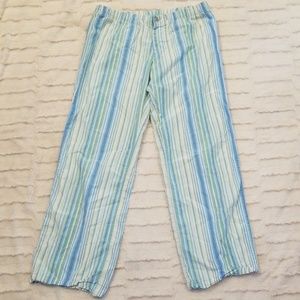 Victorias Secret  Capri Striped Pajama Pants Small